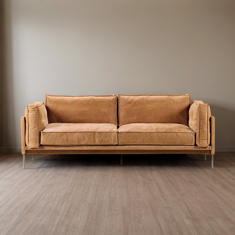 Nordic simple sofa to make old retro three seat sofa sponge